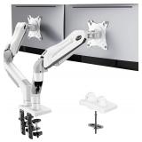 $70 HUANUO Dual Monitor Stand - Full Adjustable...