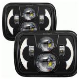 $59 H6054 5x7 7x6 led headlights for Kenworth...