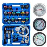 $126 SIXIWANZI 34pc Coolant Pressure Tester and...