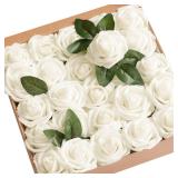 $36 Ling's moment Artificial Flowers 50Pcs...