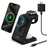 $62 Smtcsl 3 in 1 Wireless Charging Station:...