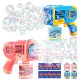 $24 EagleStone 2 Pack Bubble Gun Machine for...