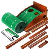 $78 SAPLIZE Indoor/Outdoor Putting Mat with...