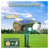 $73 Keep Skunk Away Motion Detection with Flash...