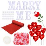 $57 Marry Me Light Up Letters Proposal...