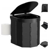 $34 Portable Camping Toilet, Folding Toilet for...