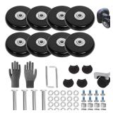 $31 Luggage Replacement Wheels Set 8Pcs...