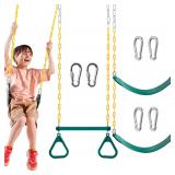 $85 TURFEE 3 Pack Assorted Swing Set, Including...