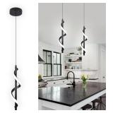 $67 13W Modern Spiral Led Pendant Light...