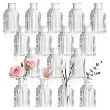 $27 DomeStar 16PCS Glass Bud Vases Set for...