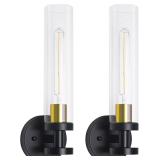 $34 Wall Sconces Set of Two, Bathroom Sconces...