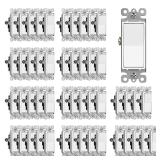 $81 (50 Pack) CML Decorator Wall Light Switch,...