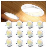 $243 Ensenior 12 Pack 6 inch 5CCT LED Eyeball...