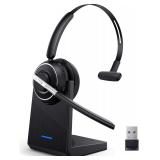 $66 Bluetooth Headset, Wireless Headset with...