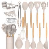 $23 Umite Chef Kitchen Cooking Utensils Set, 33...