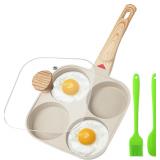 $35 MyLifeUNIT Egg Pan, 4-Cup Egg Frying Pan...