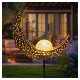 $27 Homeimpro Moon Solar Lights Outdoor Garden...