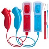 $54 TechKen Motion Plus Wii Controllers 2Packs...