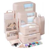 $9 Veken 8 Set Packing Cubes, Cruise Ship...