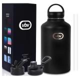 $28 Half Gallon Insulated Water Bottle Metal...