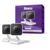 $40 Roku Indoor Camera - Home Security - 2-Pack...
