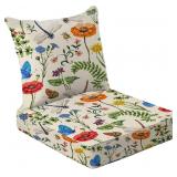 $62 All Smiles Outdoor Chair Cushions for Patio...