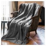 $26 Mlivrom Heated Throw Blanket with 1-9 hrs...