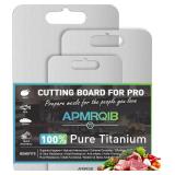 $94 Titanium Cutting Boards for Kitchen,100%...