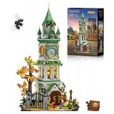 $63 INSOON Magic Clock Tower Building Set with...