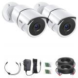 $55 ZOSI 2 Pack 1080P Home Security Cameras...