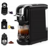 $107 Espresso Machine for Nespresso Capsule,...