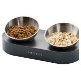 $28 PETKIT 304 Stainless Steel Elevated Cat...