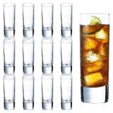 $20 Farielyn-X Clear Heavy Base Shot Glasses 12...