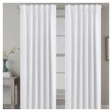 $40 H.VERSAILTEX White Curtains Thermal...