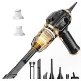 $22 Portable Car Vacuum Cordless Mini Handheld...