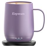 $81 Kepwam Self Heating Coffee Mug T2, 16oz...