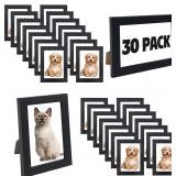 $43 WHEATHUSK 4x6 Picture Frames Bulk Set of 30...