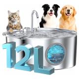 $67 Dog Water Fountain for Large Dogs:...