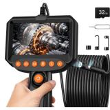 $47 Dual Lens Endoscope Camera with Light,...