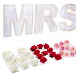 $34 3pcs The Letters MRS Wooden Charcuterie...