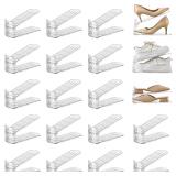 $84 20 Pack Shoe Slots Organizer Adjustable...