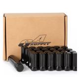 $39 GAsupply 14x1.5 Lug Nuts Black, Closed End...