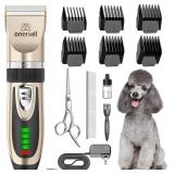 $46 oneisall Dog Clippers Low Noise, 2-Speed...