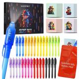$35 DazSpirit 32 Pack Invisible Ink Pens with...