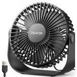 $11 Gaiatop USB Desk Fan, 3 Speeds Strong...