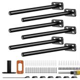 $65 6pcs Wall Shelf Brackets Heavy Duty...