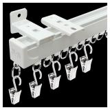 $46 Curtain Tracks Ceiling Wall Mounted Room...