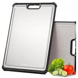 $32 Premium 316 Stainless Steel Cutting Board...