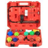 $50 18PCS Radiator Pump Pressure Tester Kit,...