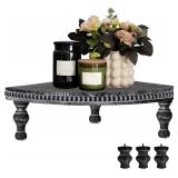 $40 MAONAME Vintage Black Corner Pedestal...